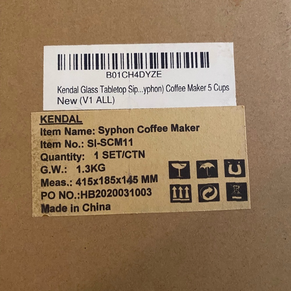 Kendal Syphon Coffee/ Tea Maker - Picture 2 of 2